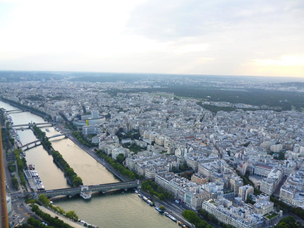 Vista da Torre Eiffel