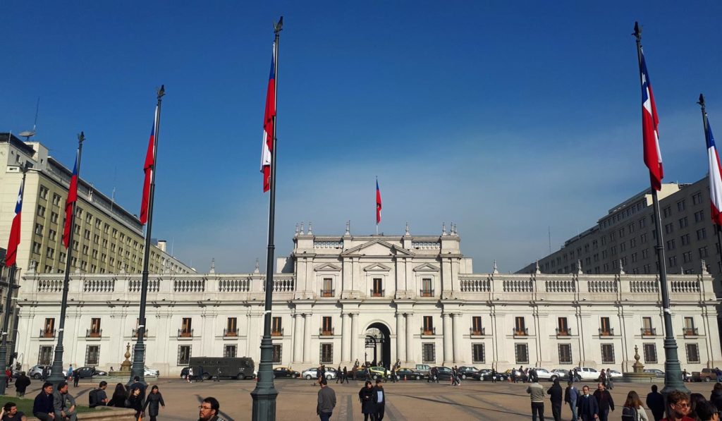 Roteiro de Santiago, Chile, Palácio de La Moneda