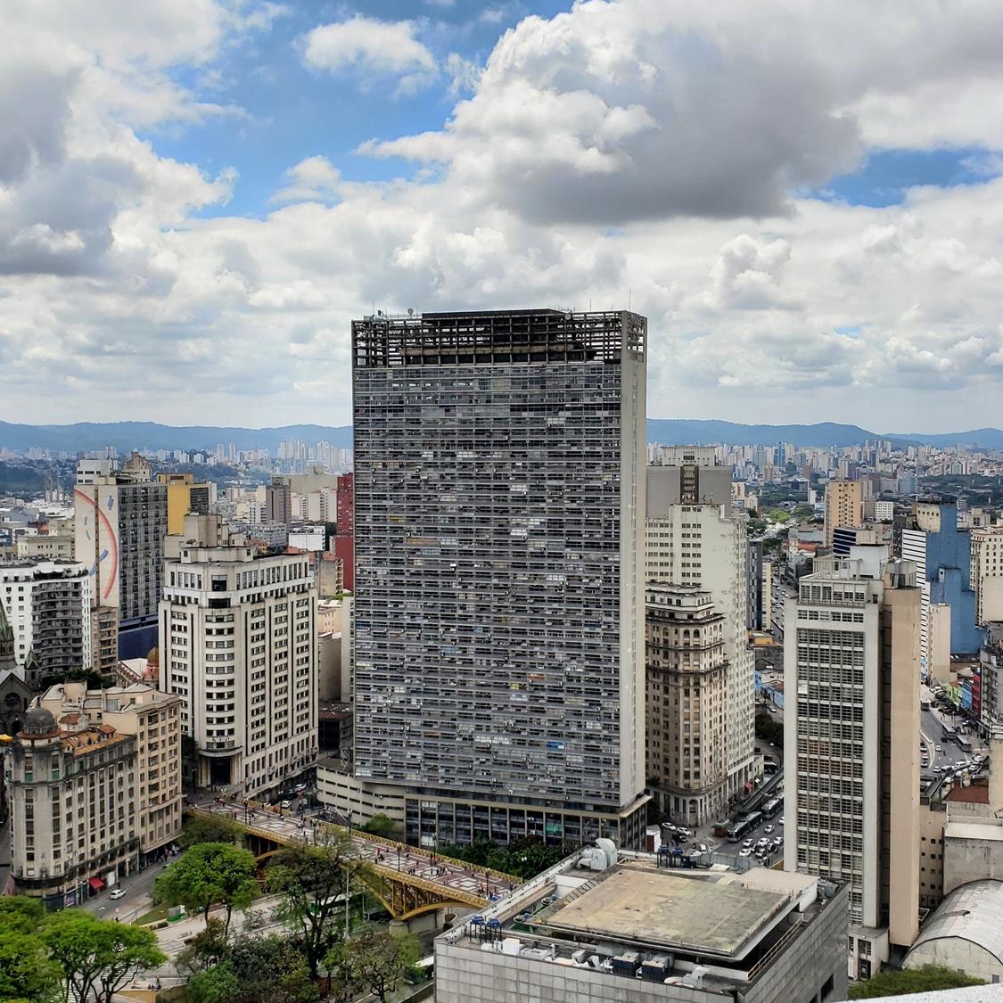Skyline de São Paulo - Vista Edifício Martinelli