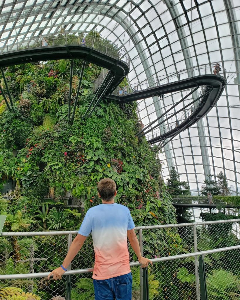 Diego Cabraitz Arena - Cloud Forest - Gardens by the bay Singapura