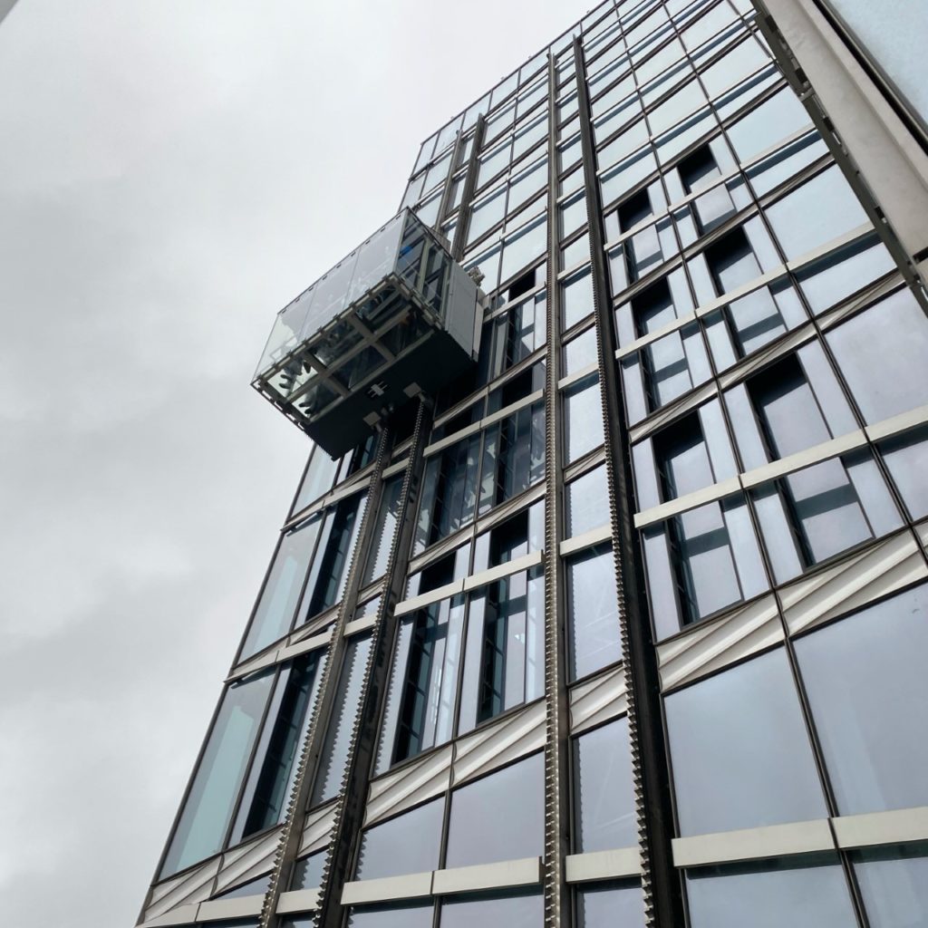 elevador panoramiico em nova york